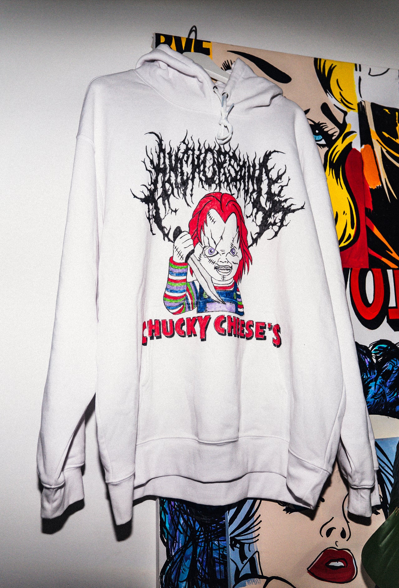 CHUCKY CHEESE'S PULLOVER / 1 OF 1 (XL)