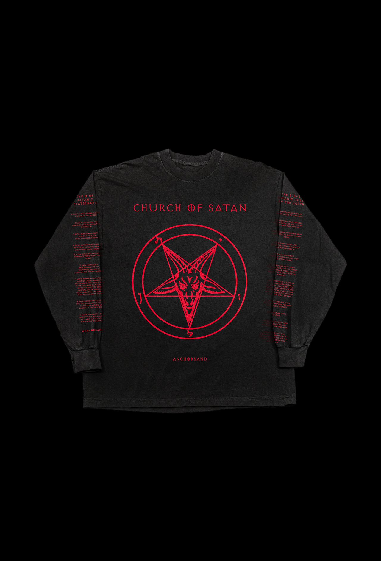 CHURCH OF SATAN LONG SLEEVE