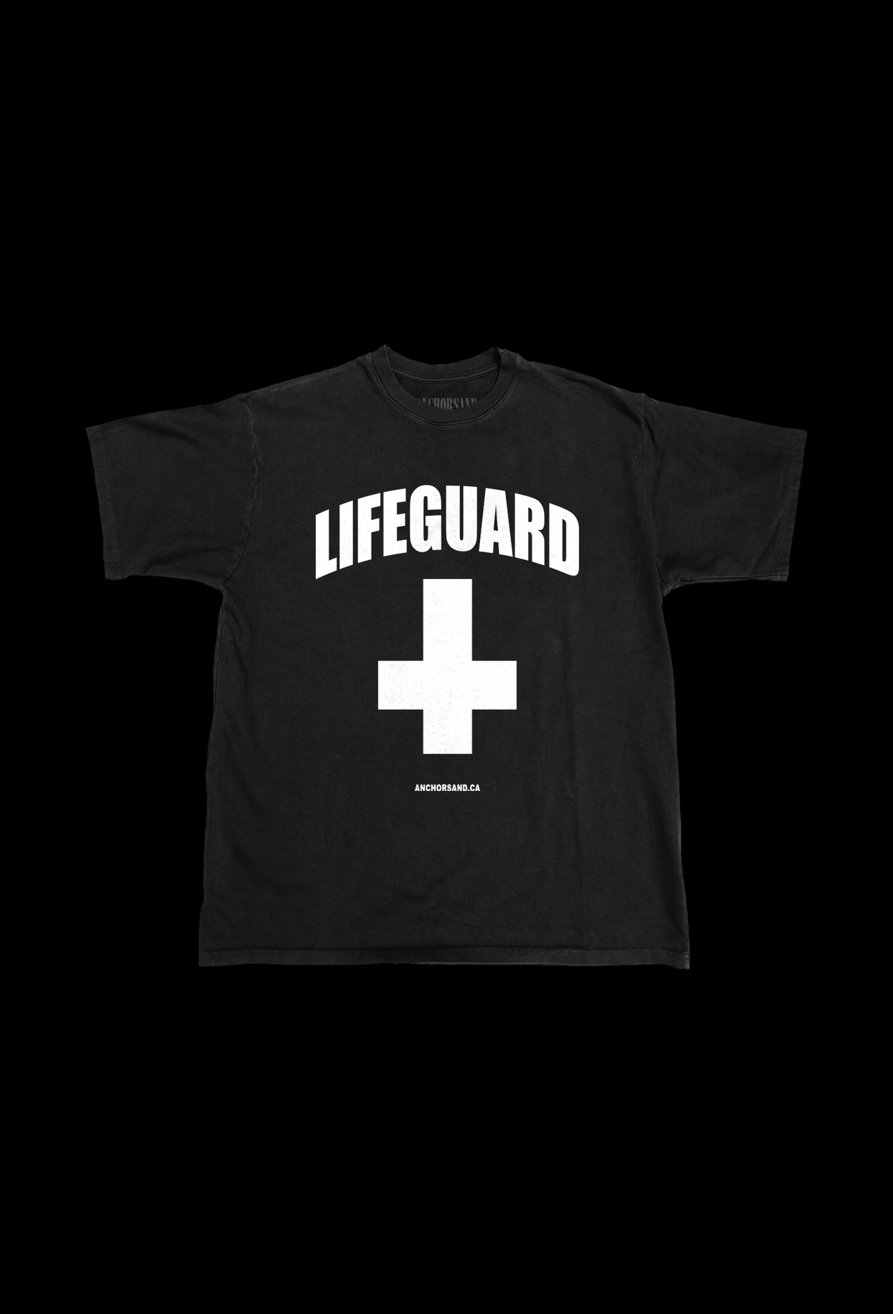 LIFEGUARD BLACK T-SHIRT