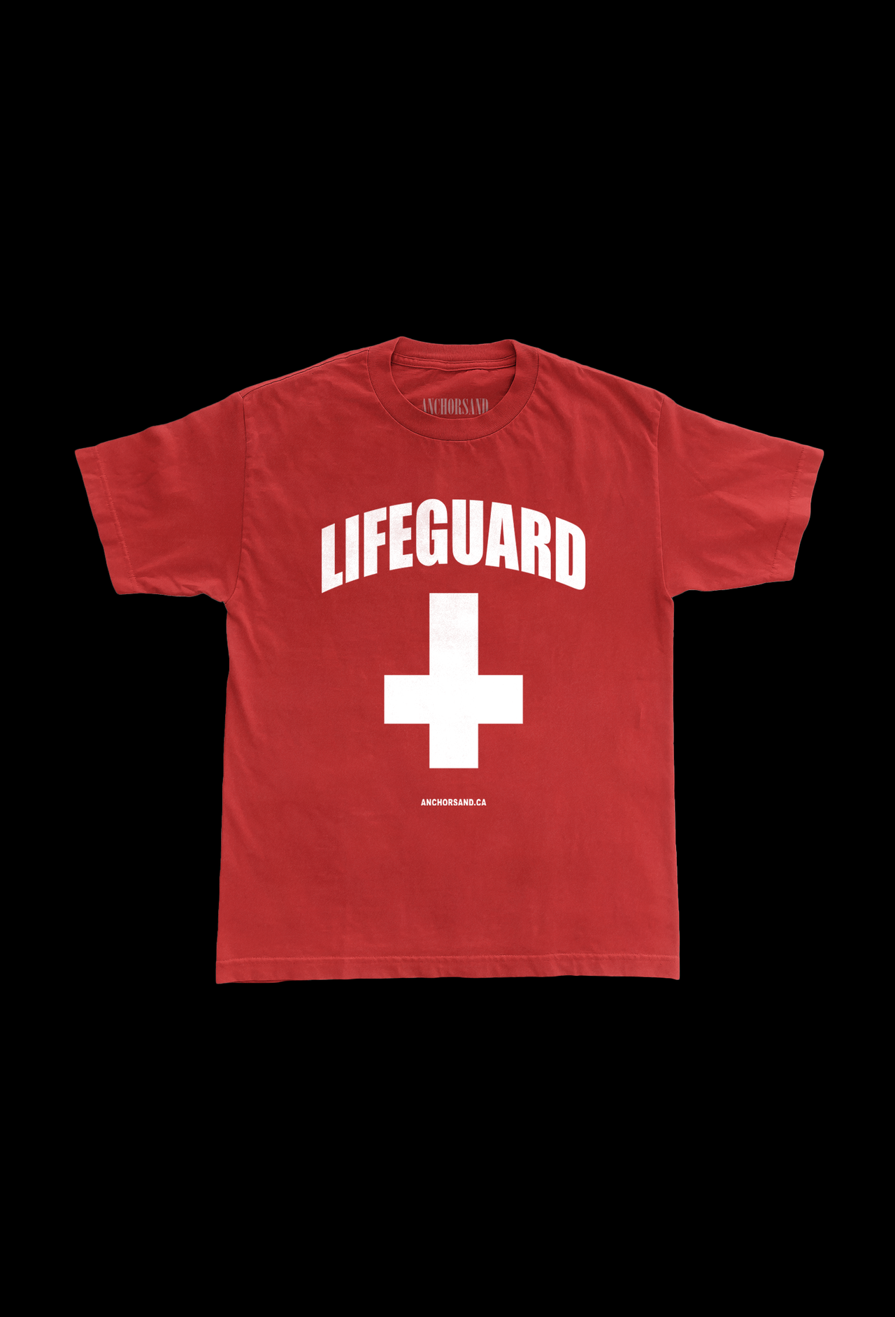 LIFEGUARD RED T-SHIRT