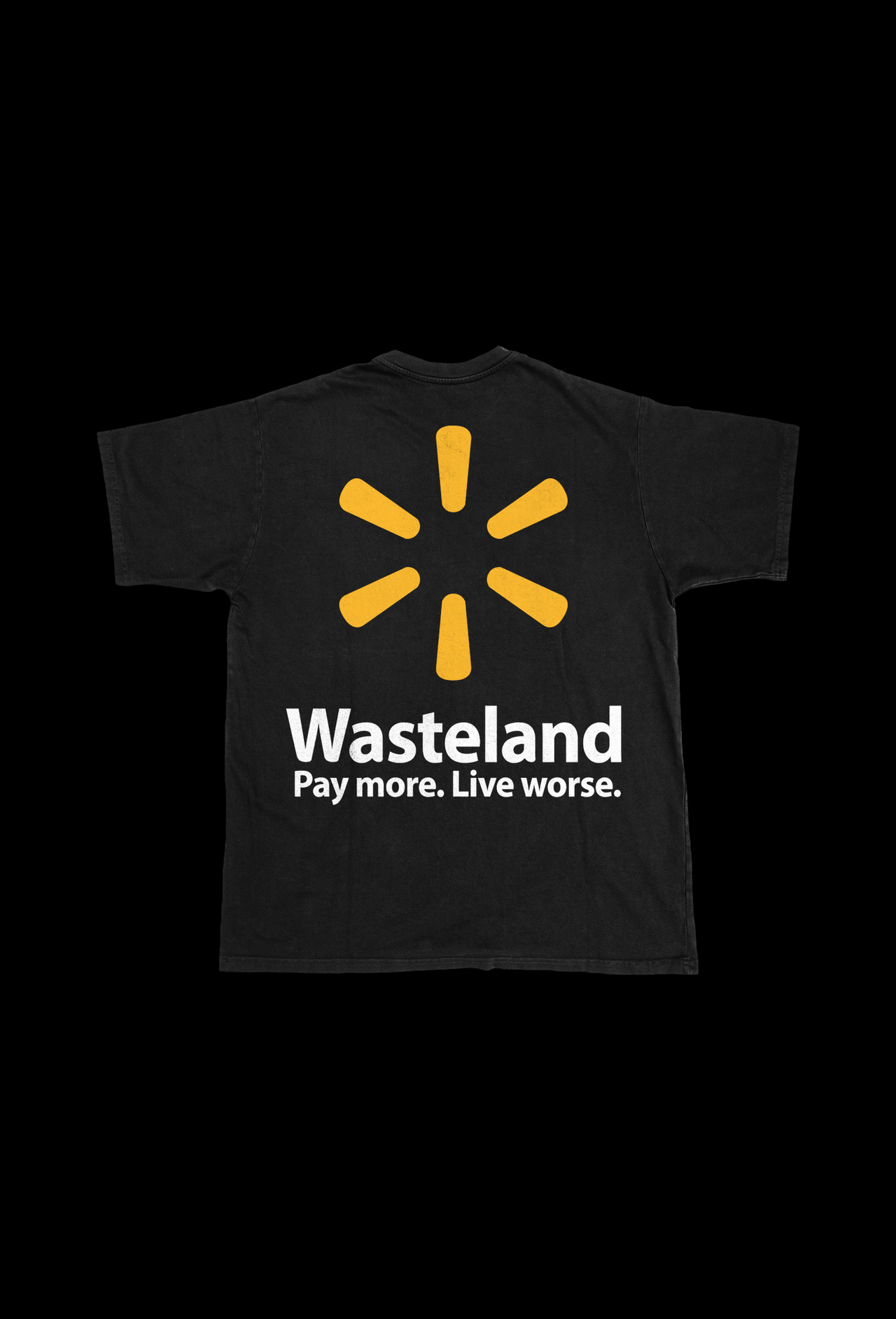 WASTELAND T-SHIRT BLACK