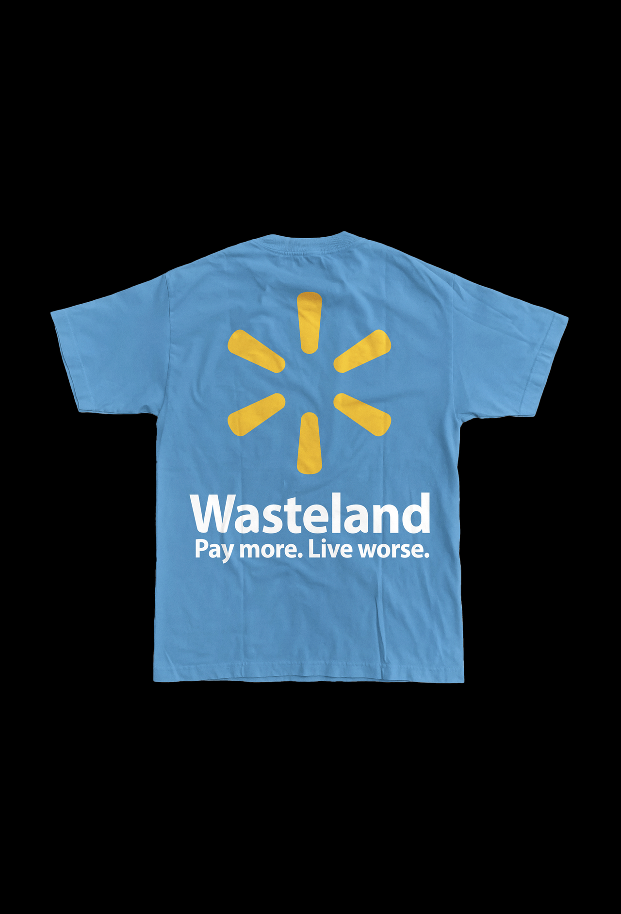 WASTELAND T-SHIRT BABY BLUE